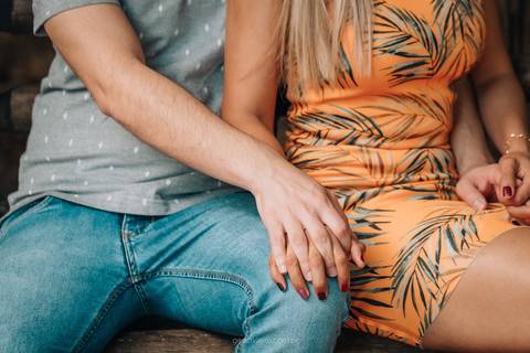 Sessão de casal namorados'