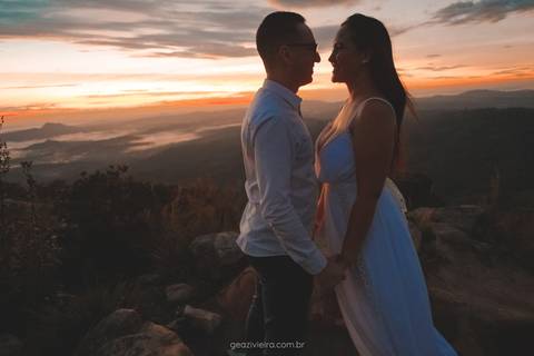 Foto de casal Morro das antenas'