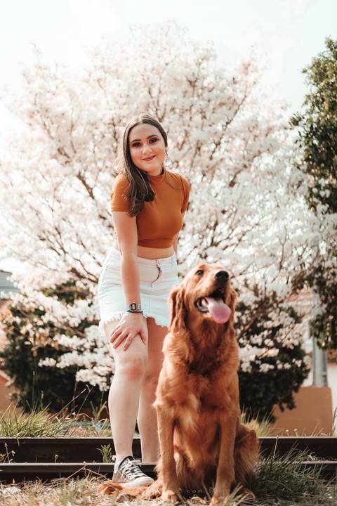 Ensaio de debutante com PET'