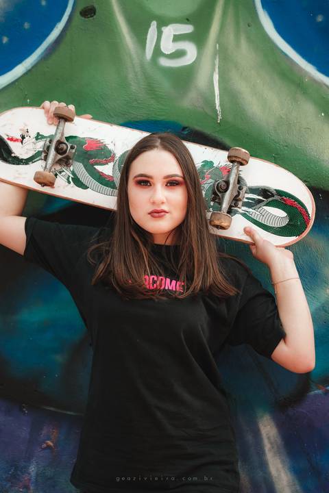 debutante ensaio urbano na cidade'