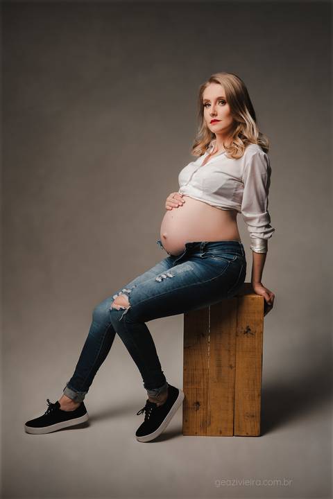 Ensaio de gestante moda '
