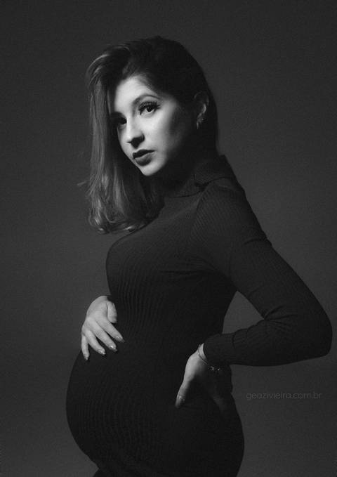 ensaio gestante moda'