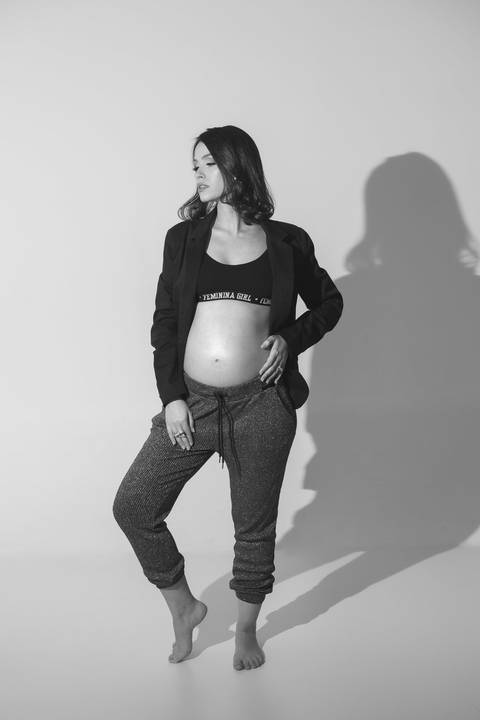 Ensaio de gestante moda'