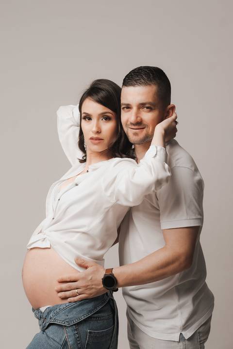 book de gestante em estudio'