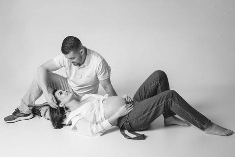 sessão de fotos em estudio '