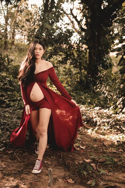 Book de gestante sessão'