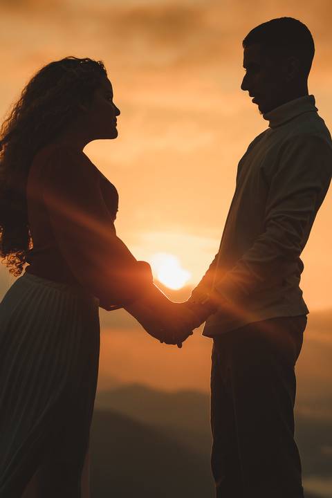 Fotografia de casal pre wedding'