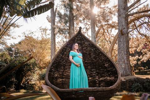 Foto de Gestante em Maringá'