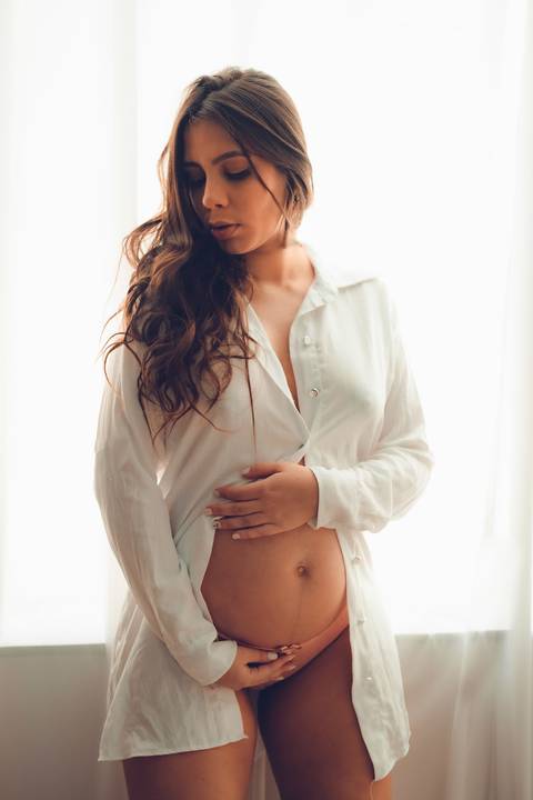 sessão de fotos de gestante'