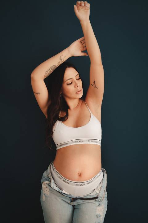 book de fotos de gravida'