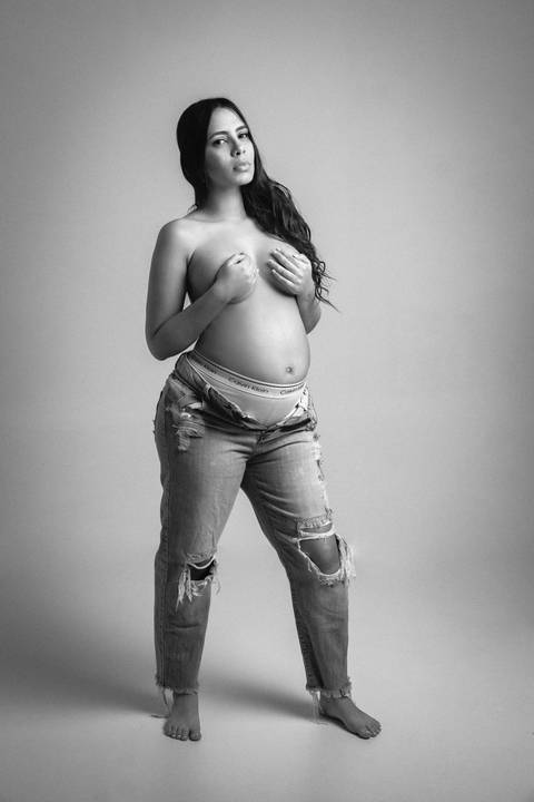 gravida sensual fotografia'