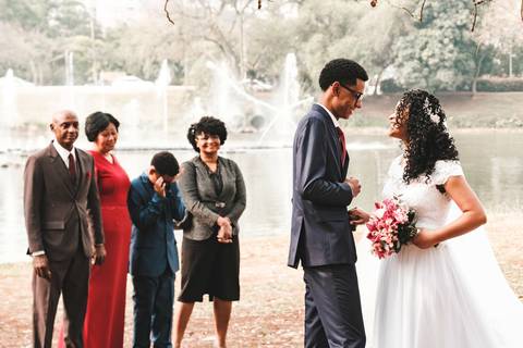 first look wedding'