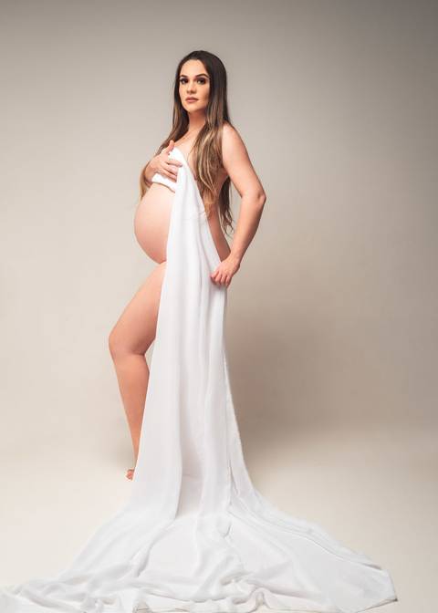 ensaio de gestante nua'