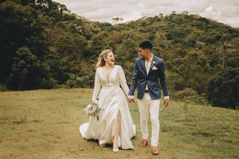 casamento no campo '