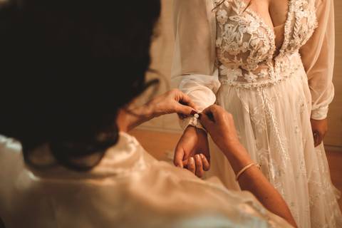 vestido de noiva modelo boho'