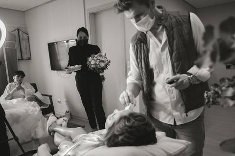 dia da noiva em hotel'