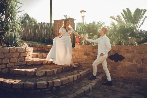 vestido longo para pre wedding '