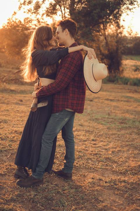 roupa para ensaio de casal'