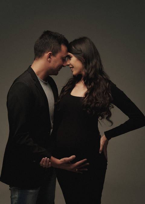 Ensaio de Gestante com marido'