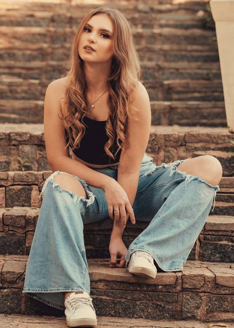 pose para ensaios de menina'