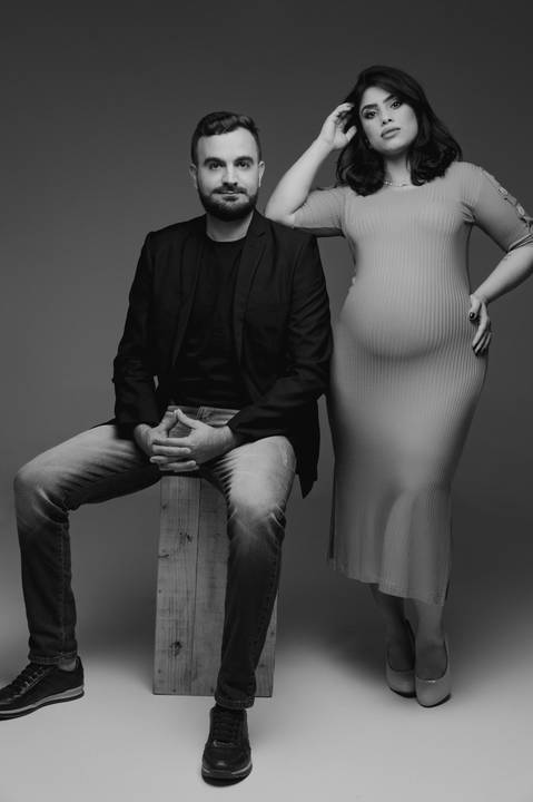 ensaio gestante moderno
'