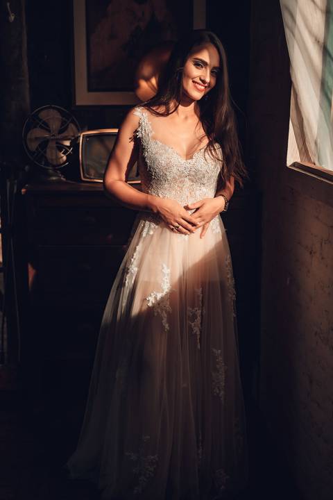 vestido de pre wedding'