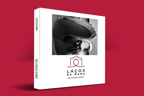 mockup capa do livro laços da mama'