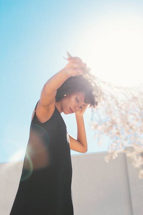 Shooting Wishin e Nima no Namu CoWorking Bom Retiro São Paulo por Maya Morikawa Fotografia - Modelo Thaynara Dias'