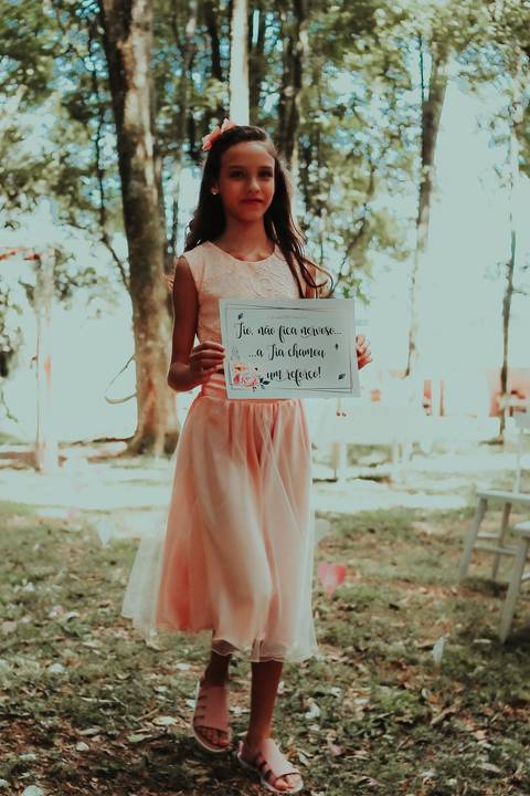 entrada da daminha no casamento'