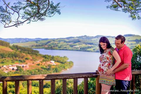 Gestante, ensaio externo'