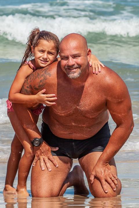 Ensaio de família em praia e dunas'