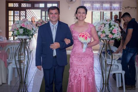 Bodas de Prata Moacir e Rosângela'