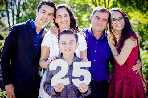 Bodas de Prata Moacir e Rosângela'