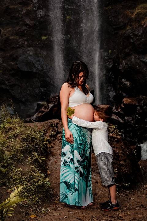 Ensaio fotográfico gestante de Ortigueira feito em Tibagi'