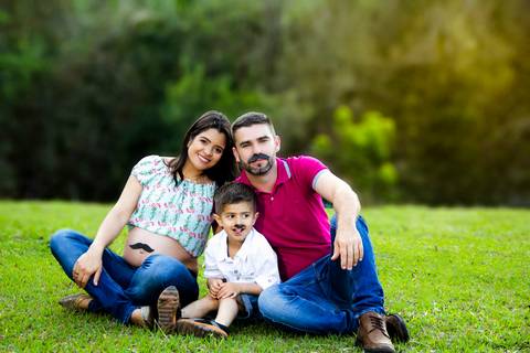 Ensaio gestante família em Tibagi '