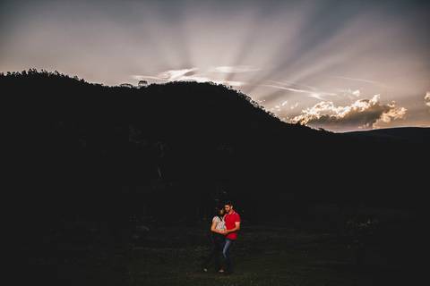 Ensaio Gestante em Tibagi com por so sol '