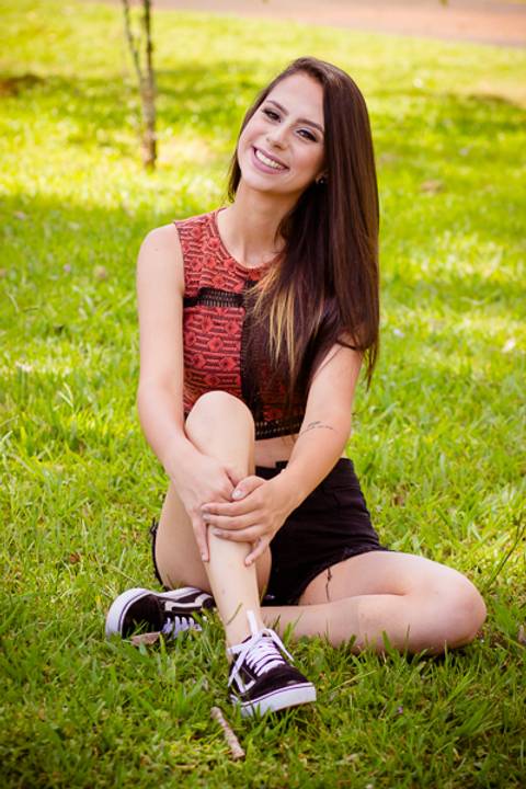 Ensaio feminino em Telêmaco Borba na praça dos Pinheiros '