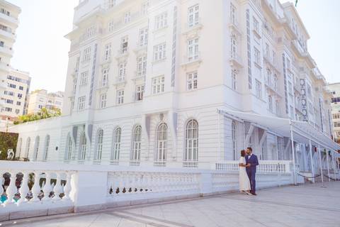 Ensaio de Casal Copacabana Palace'