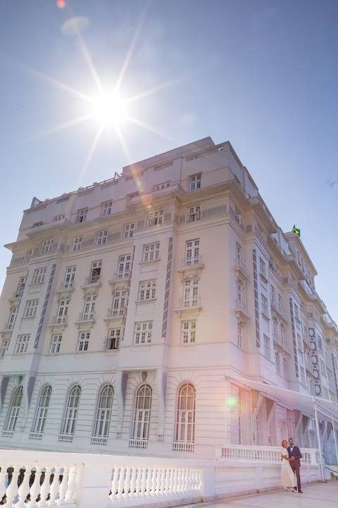 Ensaio de Casal Copacabana Palace'