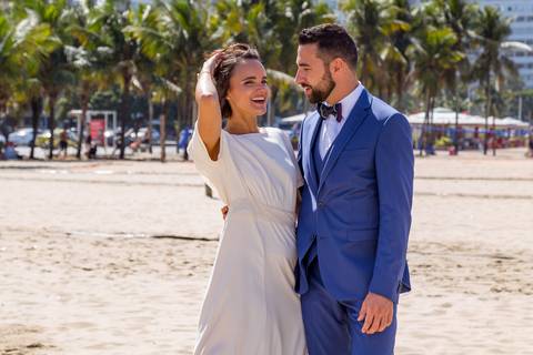Ensaio de Casal Praia de Copacabana '