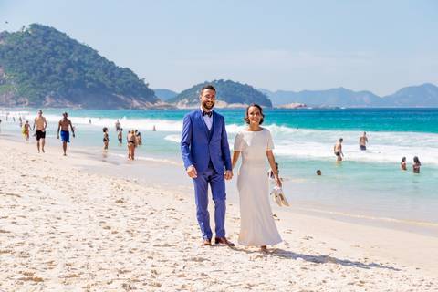 Ensaio de Casal Praia de Copacabana '
