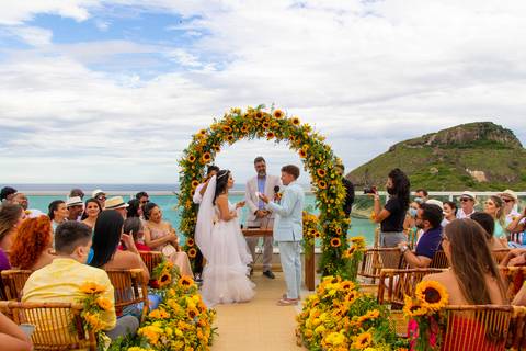 espaço casamento na praia rio de janeiro'