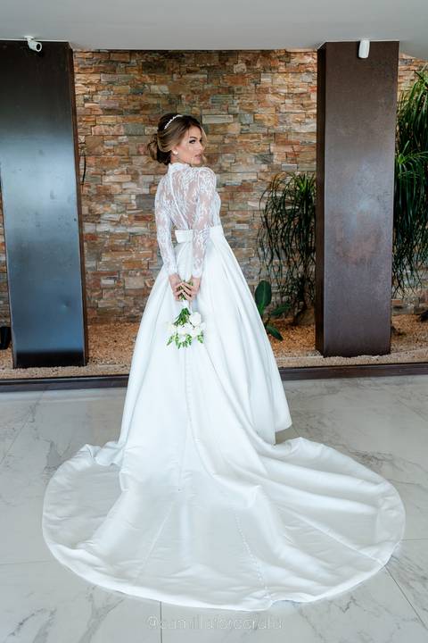 Vestido de noiva, fotografa de casamento Camilla Baptistin, Flavia Klemz'