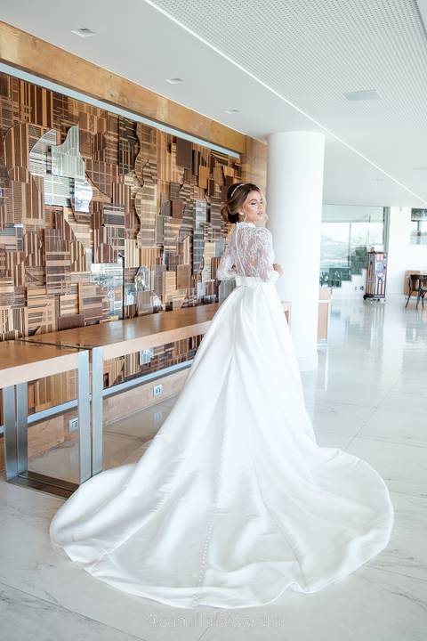 Vestido de noiva, fotografa de casamento Camilla Baptistin, Flavia Klemz'