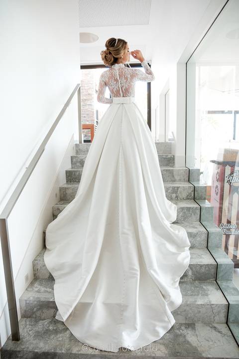 Vestido de noiva, fotografa de casamento Camilla Baptistin, Flavia Klemz'