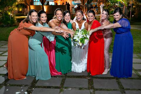 Casamento - madrinhas - fotos - fotógrafo Fábio Martins'