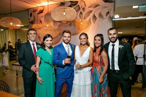 Casamento - convidados  - noivos - fotos - fotógrafo Fábio Martins'