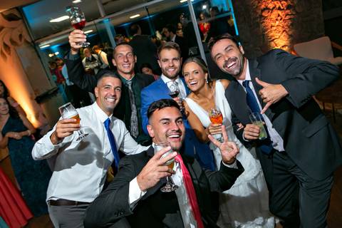 Casamento - convidados  - noivos - fotos - fotógrafo Fábio Martins'