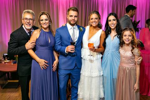 Casamento - convidados  - noivos - fotos - fotógrafo Fábio Martins'