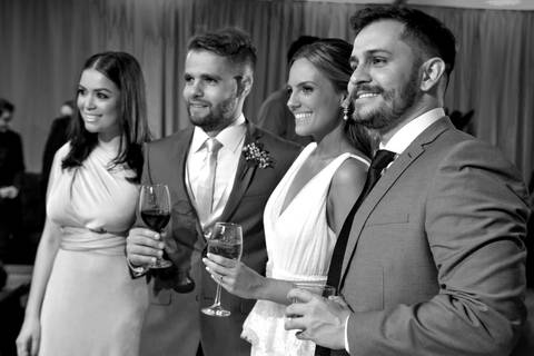 Casamento - convidados  - noivos - fotos - fotógrafo Fábio Martins'